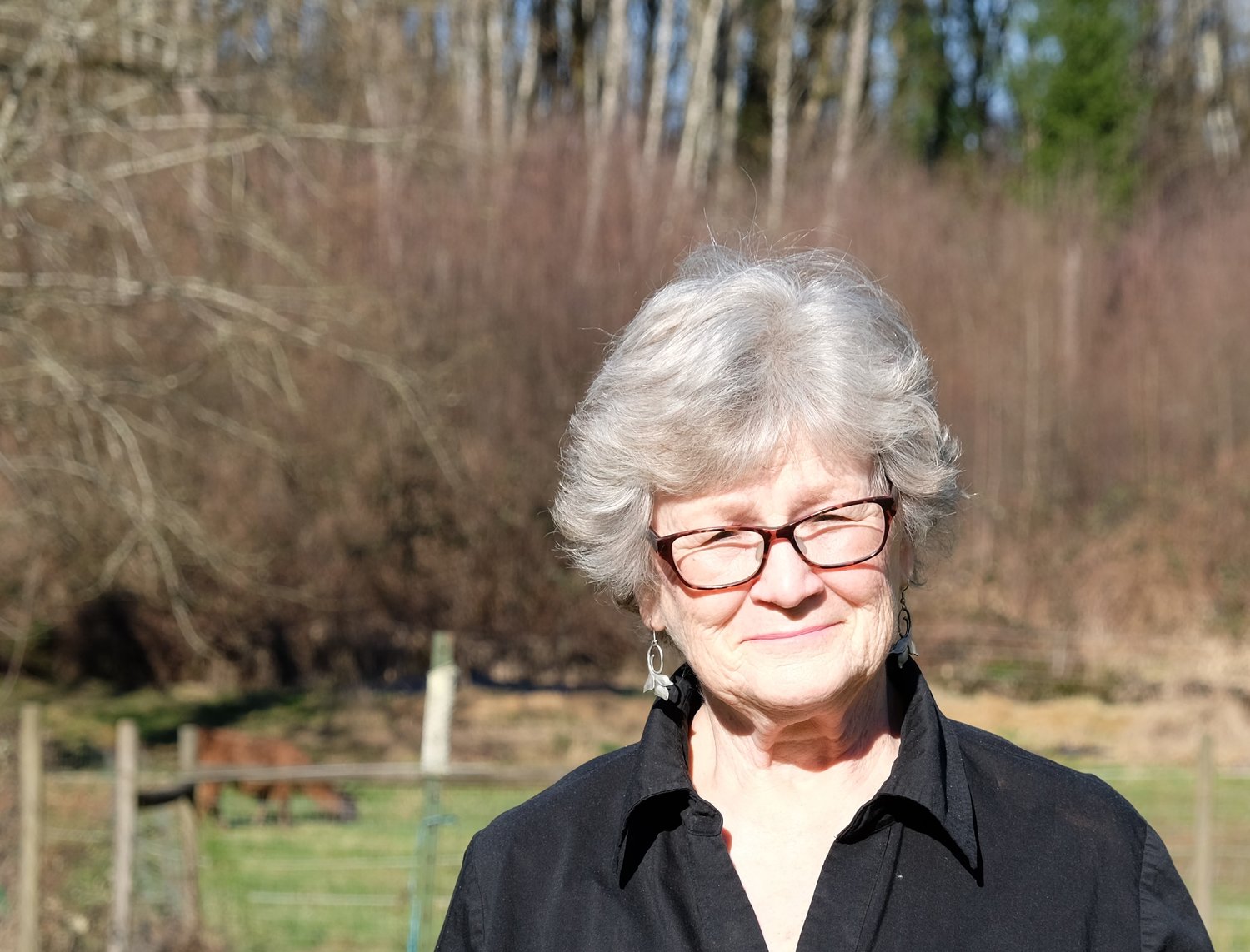Becky Bartholomew, an Onalaska llama rancher and retired teacher, released her fifth book and first novel, “A House for Maren,” on Amazon on Tuesday.